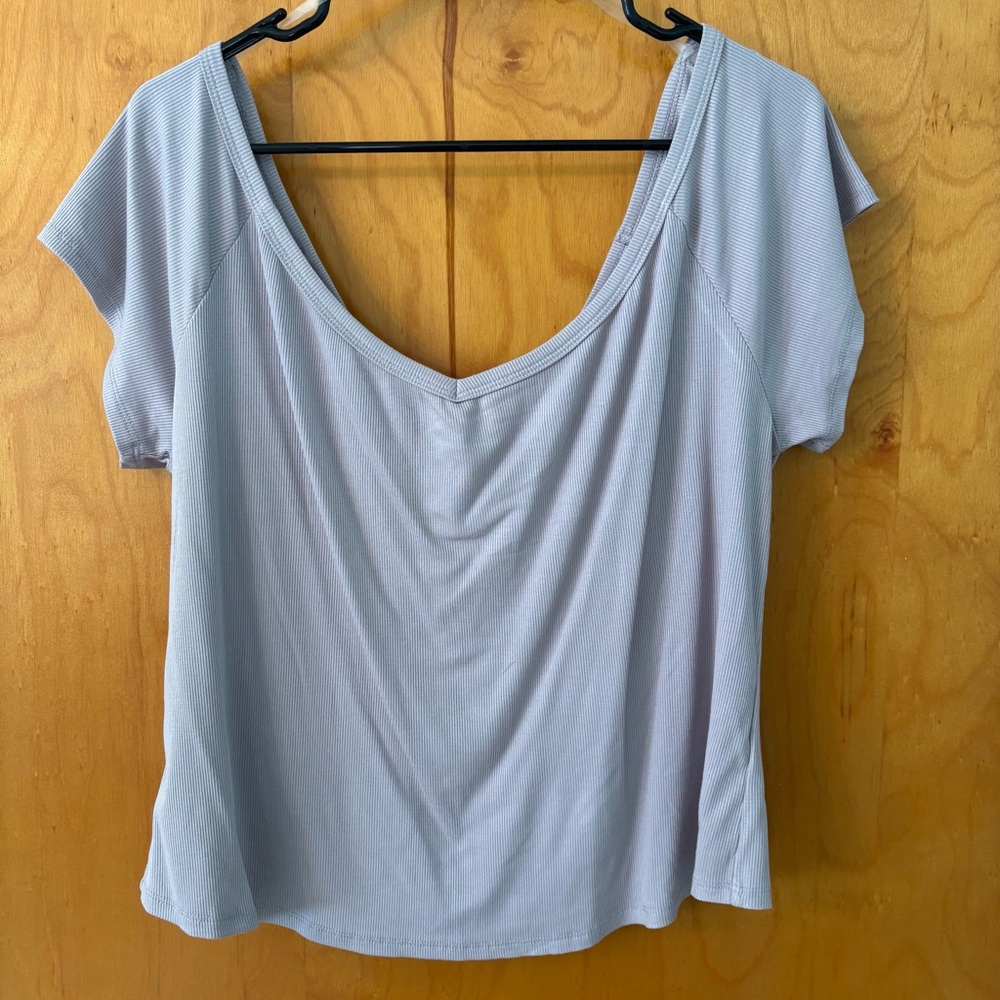 Dusty Purple/Gray Women's Top